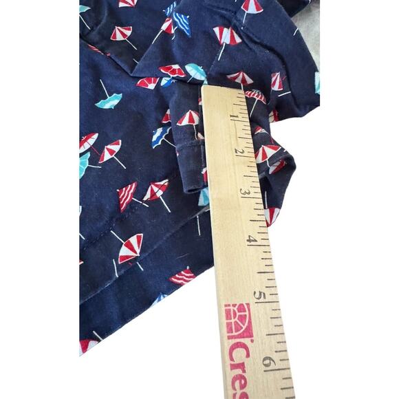 Khakis By GAP Womens Size 12 City 3 Inch Shorts Dark Blue Umbrella Summer Beach - Picture 5 of 6